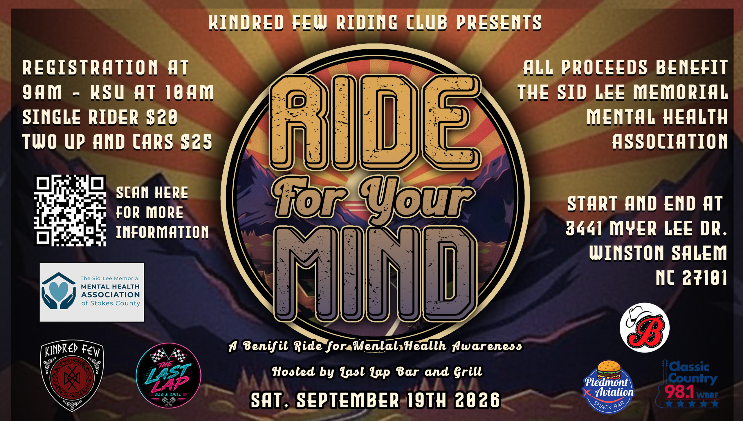 Ride For Your Mind 2026
